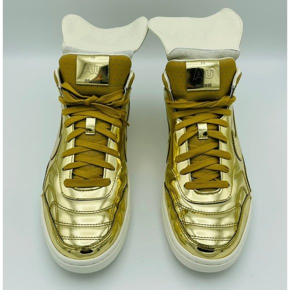 Nike Nsw Tiempo 94 Mid Sp 'Liquid Gold' Sz 10 - Picture 4 of 9